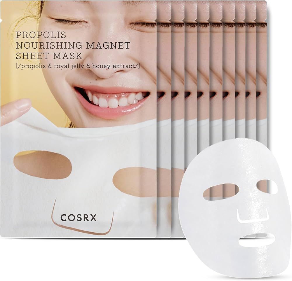 COSRX Full Fit Propolis Nourishing Magnet Sheet Mask (10 Sheets)