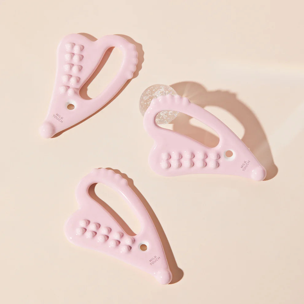 MILKTOUCH Slim Face Ceramic Gua Sha (Pink)