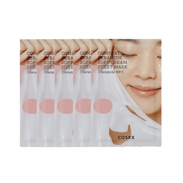 COSRX Balancium Comfort Ceramide Soft Cream Sheet Mask (10 Sheets)