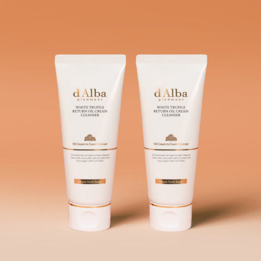 d'Alba White Truffle Return Oil Cream Cleanser (Tube) - 2 Pack