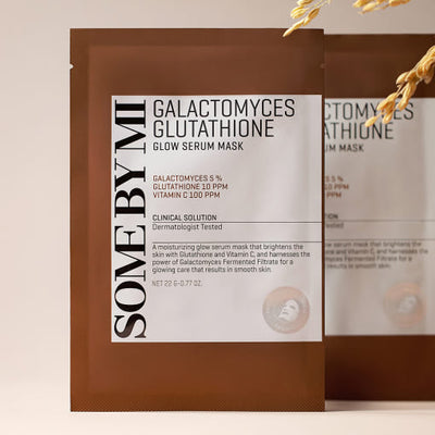 SOME BY MI Galactomyces Glutathione Glow Serum Mask Sheet 22g*10ea