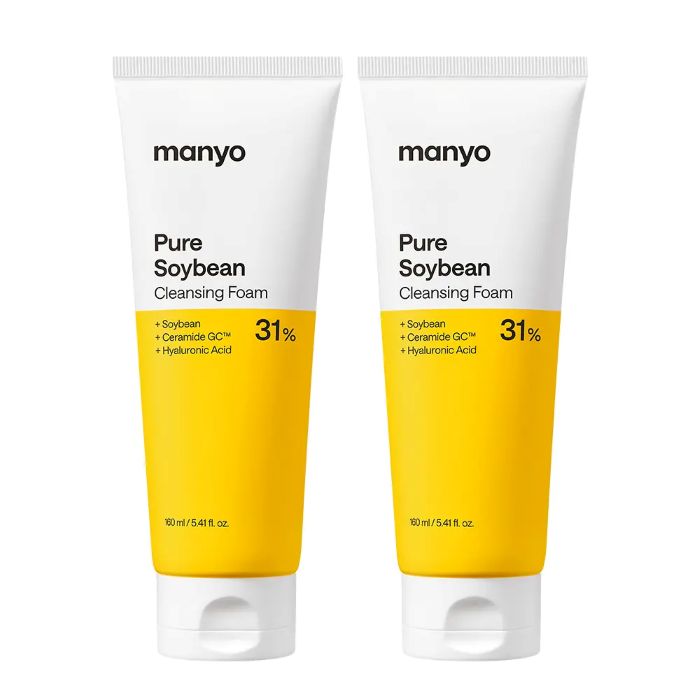 Manyo Factory Pure Soybean Cleansing Foam 160ml x 2ea